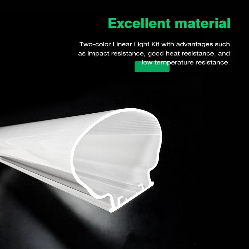 Copertura Estrusa Linear Light Bicolore