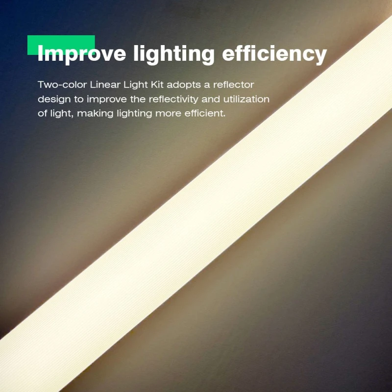 Copertura Estrusa Linear Light Bicolore